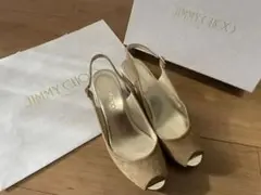 ‼️処分したい‼️JIMMY CHOO/PRAISEウェッジーソールサンダル