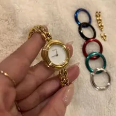 GUCCIチェンジベゼルヴィンテージ稼動品