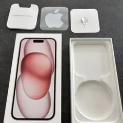 Apple iPhone 15 ピンク　空箱