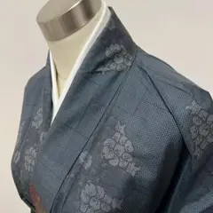 KL2996 大島紬 身丈155cm 着物 正絹