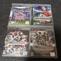 D-001 ウイニングイレブン& プロ野球スピリッツ 4本セット