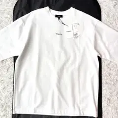 ✨23SS/新品未使用✨セオリー Tシャツ LARGE TEE LOGO 胸ロゴ