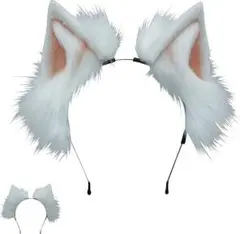 [エルクローバー] L CLOVER 猫耳きつね耳 カチューシャ コスプレ 仮装