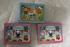 昭和レトロ　パズルセット キャラクターイラスト パズル 3個セット