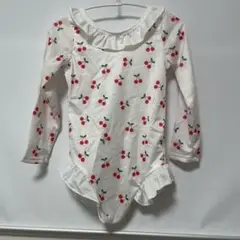 キッズ チェリー柄 水着