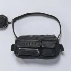 エピヌ　épine pouch Pocket bag damage brown