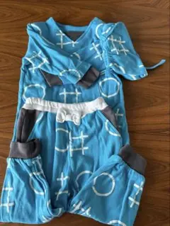 ベルメゾン　忍たまになれる！トップス＆ボトム＆帽子セット　80サイズ