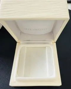 MIKIMOTO アクセサリーケースホワイト空箱ケースボックスギフト袋付属品のみ