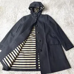 MACKINTOSH マッキントッシュ　フード付き　 ゴム引きコート　Aライン