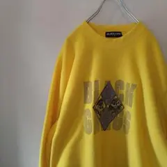 MAGIXSON スウェット　フリーススウェット　BLACK GANG　イエロー