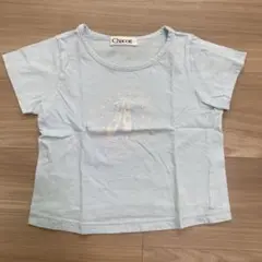チャコット　Tシャツ　120K アイスブルー