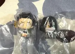 鬼滅の刃 ぺたっとねじまき ますこっと 伊黒小芭内 悲鳴嶼行冥 2点 ガチャ