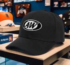 ルートビア　A&W アジャスターキャップ 黒　サイズフリー