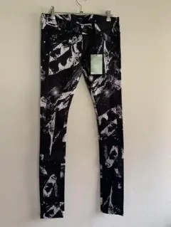 EMODA エモダ 強ギャル 柄パンツ スキニー 強ストレッチ サイズ0 新品