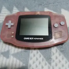 GAME BOY ADVANCE クリアピンク 本体