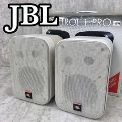 【良品】JBL Control PRO-WH ブックシェルフ型スピーカー 白