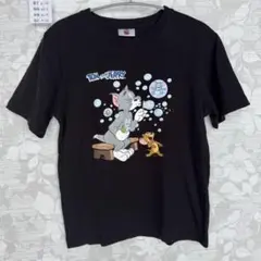 トムとジェリー Tシャツ ブラック Lサイズ