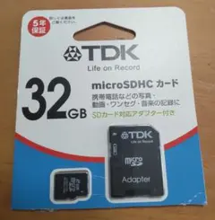 TDK micro SDHC カード class4
