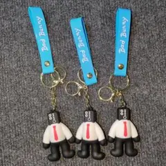 スキビディトイレ ラージスピーカーマン キャラクター キーホルダー 3点セット