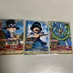 ワンピースカード　サボ　ウソップ