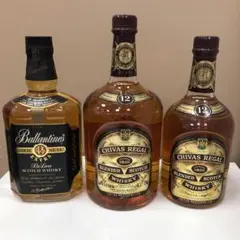 未開封品 シーバスリーガル2本 バランタイン1本 セット