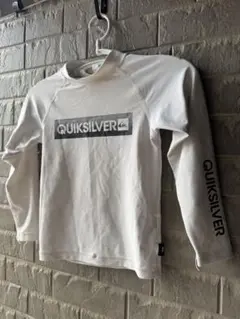 QUICKSILVER 長袖ラッシュガード ホワイト