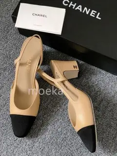 未使用 CHANELシャネル パンプス ベージュ