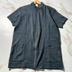 美品⭐️ヨウジヤマモトプールオム 98SS 半袖ジップアップジャケット M