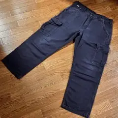 00s Carhartt FRカーゴパンツ フェードネイビー XL 36×30