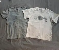 UNIQLOTシャツ 草木染め　2枚セット