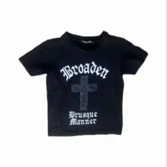 古着 半袖 tシャツ ブラック チビt キッズtシャツ140