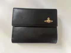【新品未使用】Vivienne Westwood ブラック 三つ折り財布