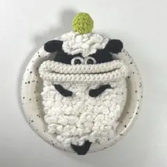 パクパクモンスター　ひつじ風　キーケース