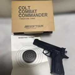 美品 動作確認済み WA コンバットコマンダーSV シルバー WA 世田谷ベース・モデル SP／1056 コンバット・コマンダー