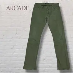 ★アーケード★メンズ ストレートチノパン カーキ サイズ82