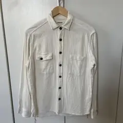 【TAYLOR STICHI テイラースティッチ】長袖シャツ　ホワイト　40