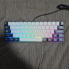 60% RGBライティング ゲーミングキーボード