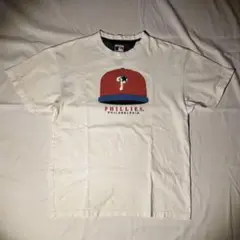 MLB 公式 PHILLIES 刺繍 Tシャツ 野球チーム