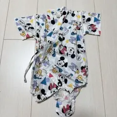 フタフタ ディズニー ベビー甚平 70cm