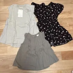 ベビー服 ワンピース conoco 半袖 ノースリーブシャツ 95