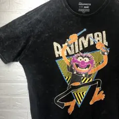 マペッツ アニマル ディズニー 黒 T 2XL