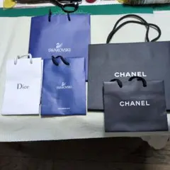 Dior・Swarovski・Chanel 紙袋セット