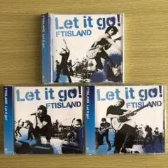 FTISLAND CD Let it go! 3形態セット