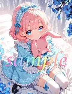 c319 美少女 かわいい イラスト 下着 コスプレ セクシー A4ポスター