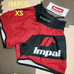 インパル ショートパンツ ゲームパンツ　XL　140 赤黒　新品 未使用
