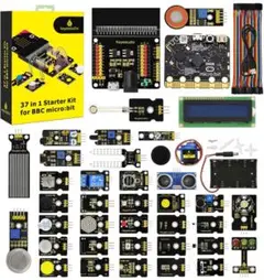 KEYESTUDIO 37センサースターターキット Micro:bit V2付き