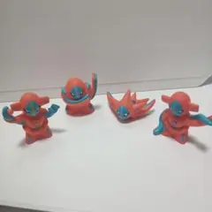 ポケモン　ソフビ　デオキシス 4体セット