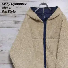 《人気カラー》ジムフレックス☆Gymphlex☆ロゴ刺繍☆L☆フリースジャケット
