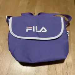 FILA 紫 ショルダーバッグ