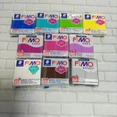 NO2−FIMO ソフト・エフェクト 粘土セット 10色
